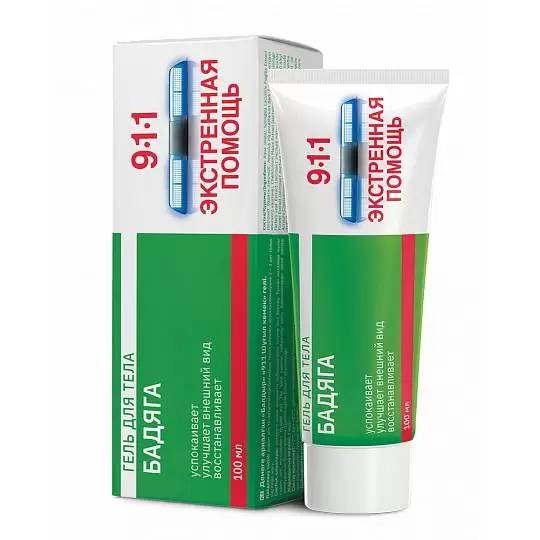 911 Emergency Help Badyaga Body Gel 100 ml - Image 2