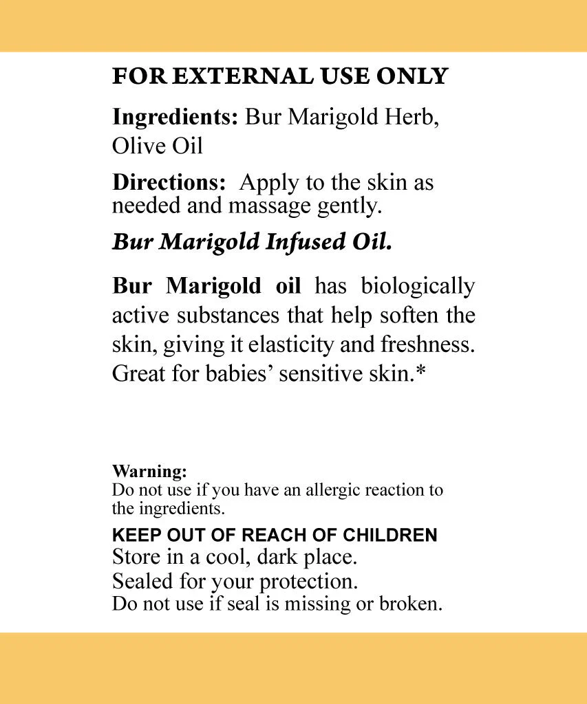 Bur Marigold Oil 50 ml - Image 2