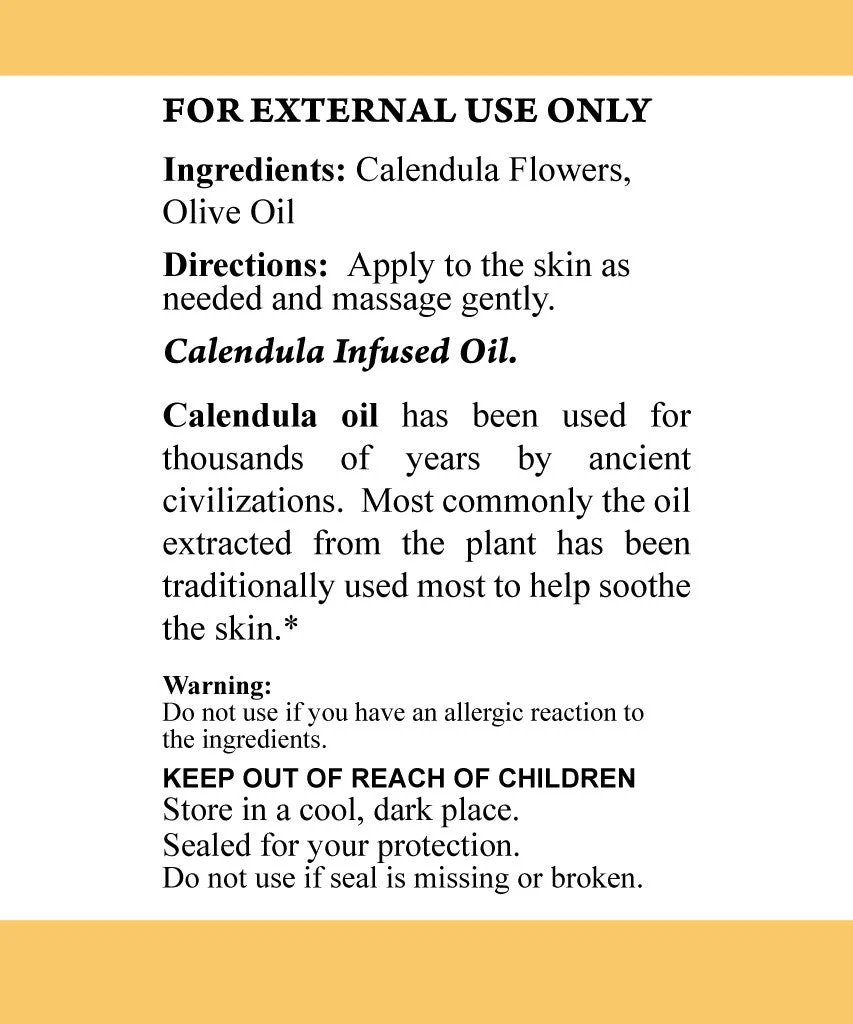 Calendula Oil 50 ml - Image 2
