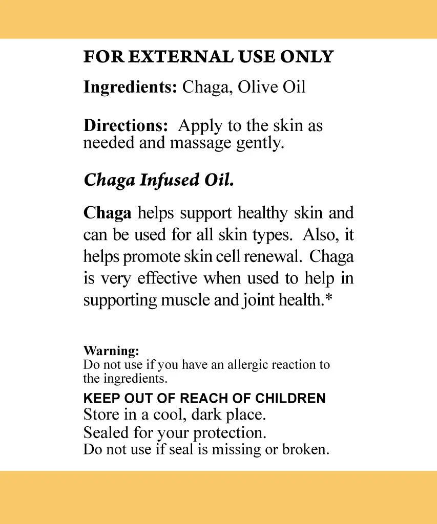 Chaga Oil 50 ml - Image 2