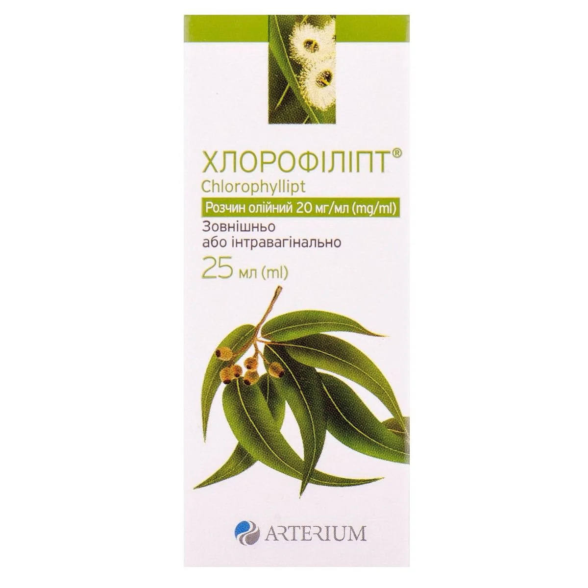 Chlorophyllipt oil solution 25 ml