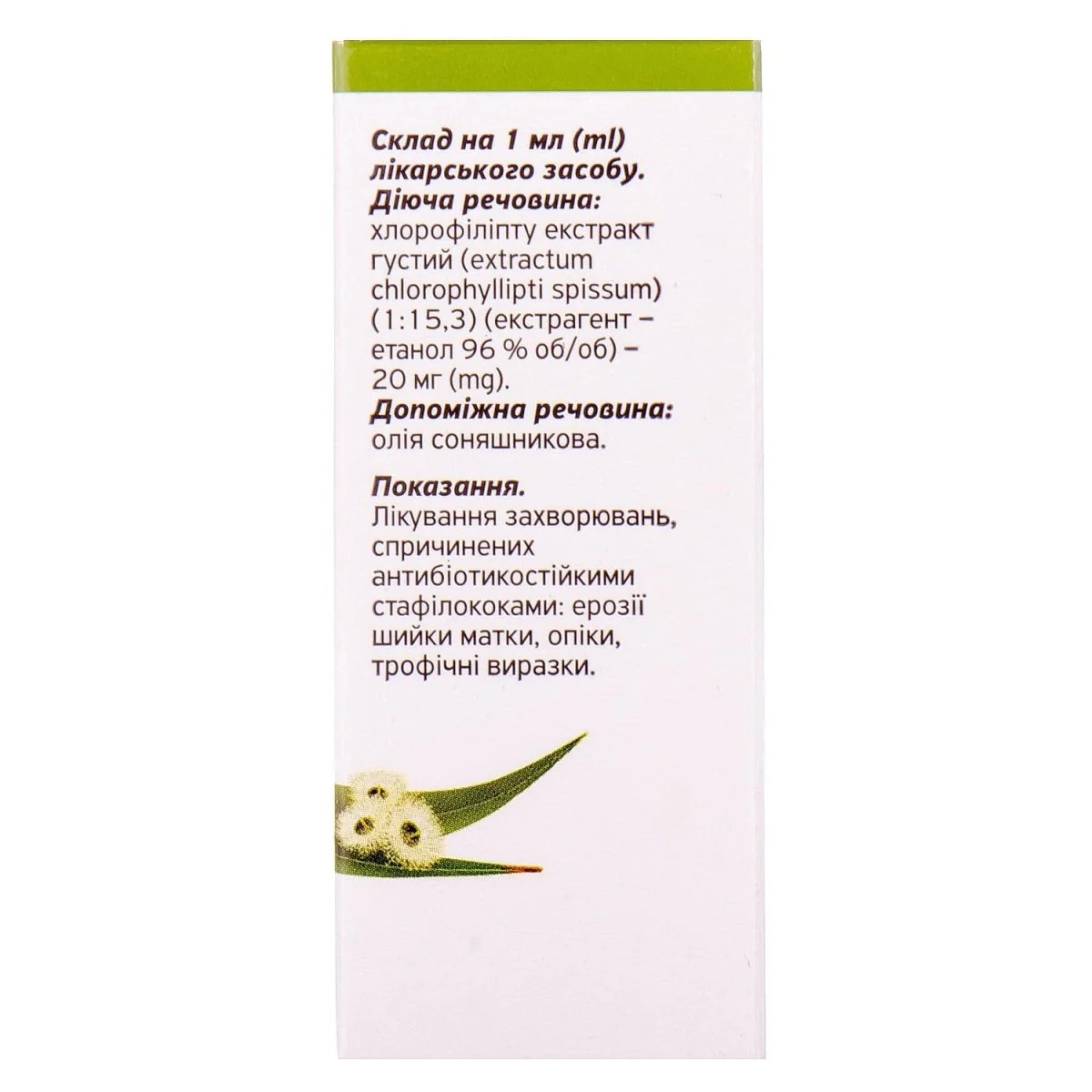 Chlorophyllipt oil solution 25 ml - Image 2