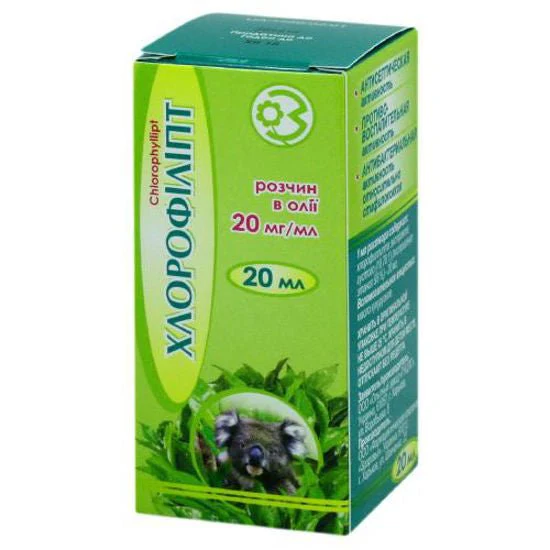 Chlorophyllipt solution in oil 20 ml