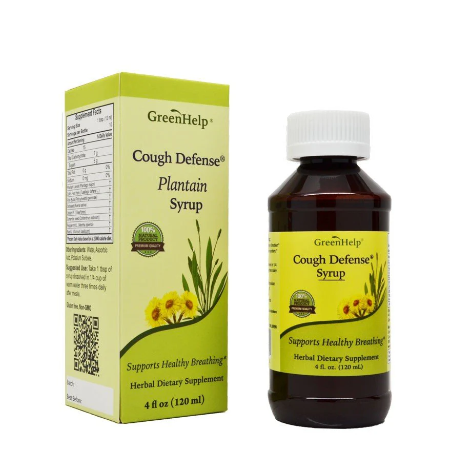 Cough Defense Plantain syrup 120 ml