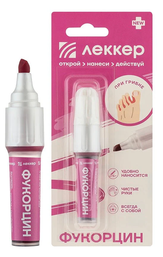 Fukortsin Pencil Lekker 5 ml against fungus