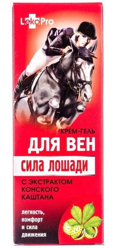 Horsepower Gel-based cream for veins 75 ml