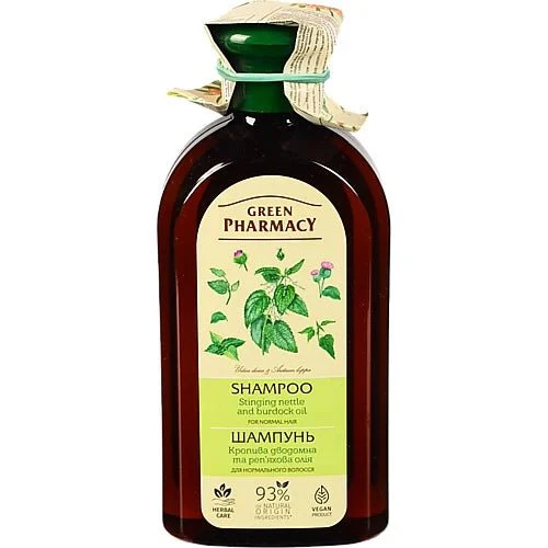 Green Pharmacy Shampoo Nettle and Burdock Oil for Normal Hair 350 ml