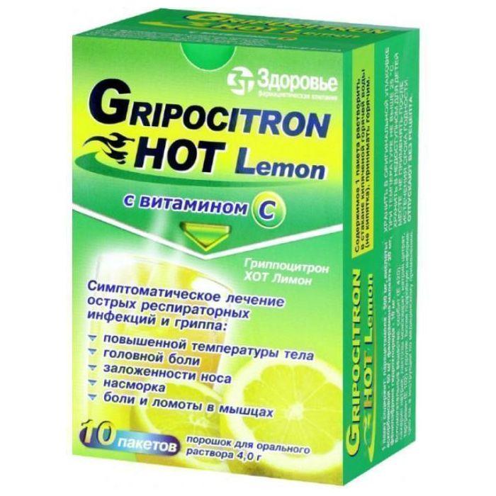 Grypocitron HOT Lemon 1 sachet