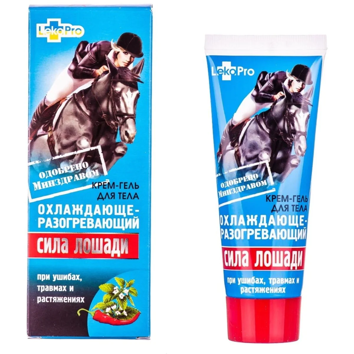 Horsepower cooling and warming cream-gel 75 ml