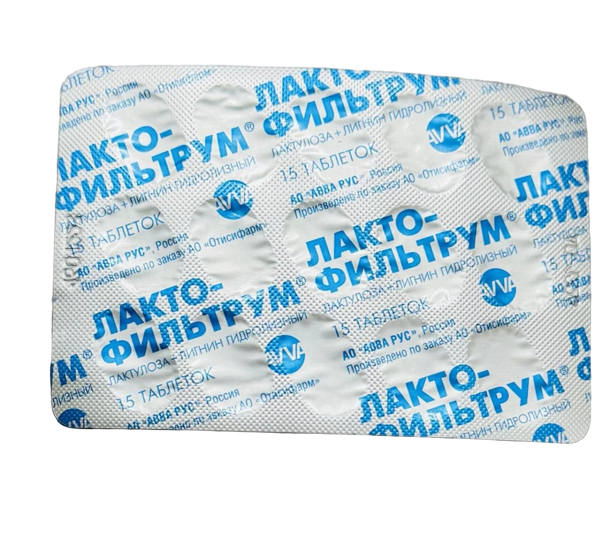 Lactofiltrum 15 tabs 1 blister