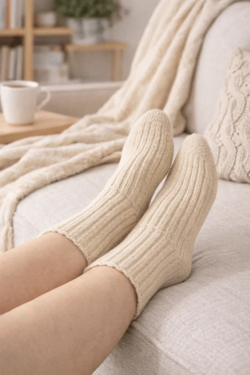 NEBAT Lambs Wool Warming Socks - Image 5