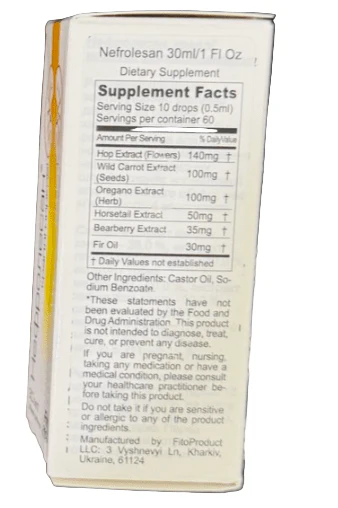 Nefrolesan kidney drops 30 ml - Image 2