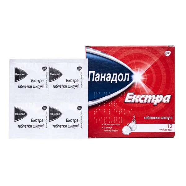 Panadol Extra 12 effervescent tab