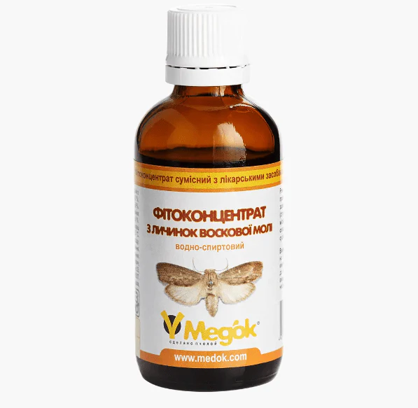 Phytoconcentrate of wax moth larvae 50 ml