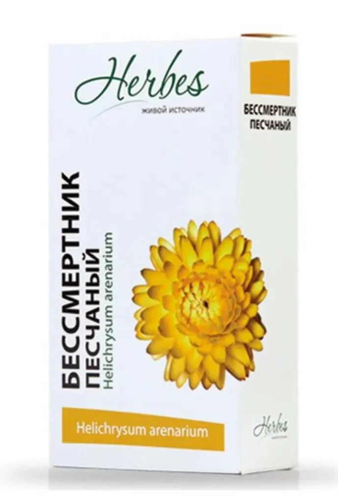 Sand immortelle flowers 20 g for liver disorders