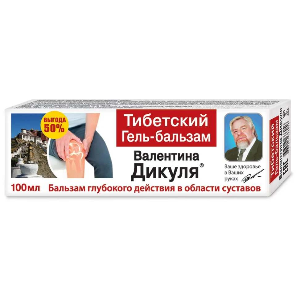 Tibetan Joint Gel-Balm Valentina Dikul 100 ml