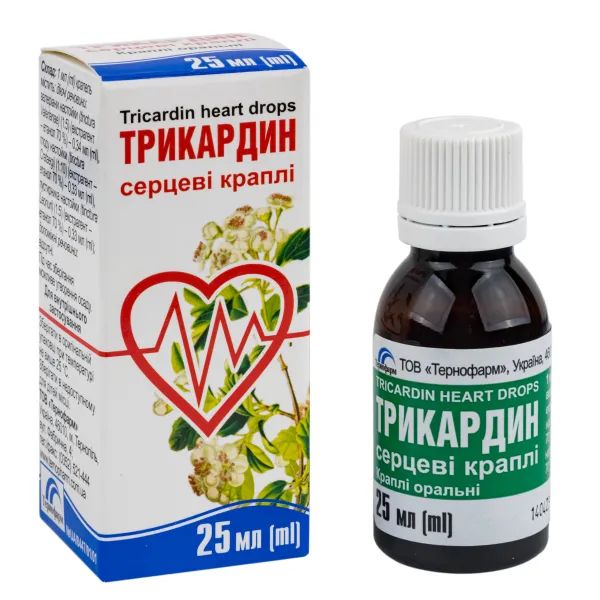 Tricardin heart drops 25 ml