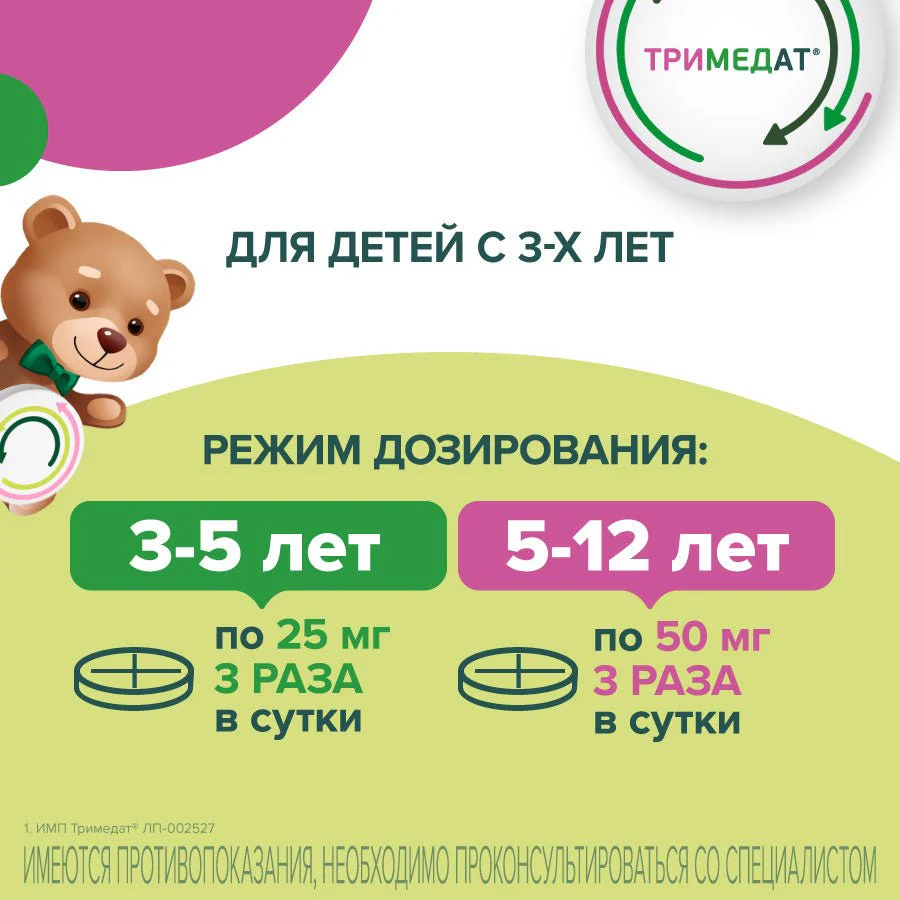 Trimedat Kids 3+ 100 mg 10 tabs - Image 5