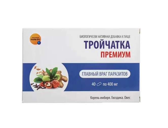 Troychatka Premium 400 mg 40 caps