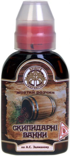 Zalmanov's turpentine yellow bath emulsion 125 ml